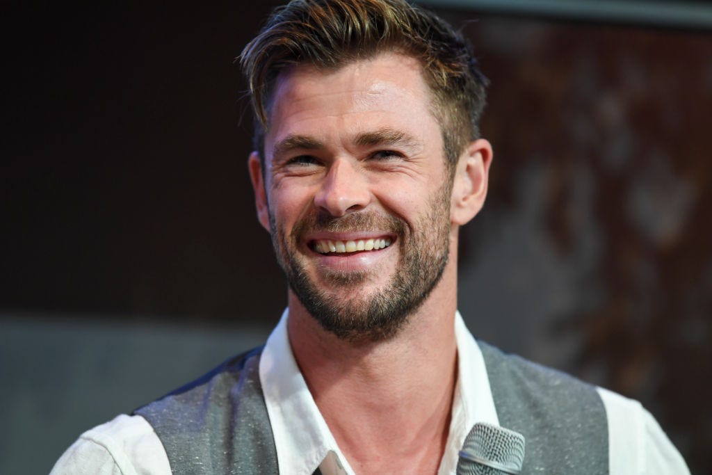 Watch Chris Hemsworth Do Banded Bosu Squats