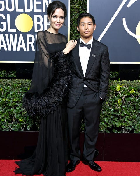 angelina jolie kids Golden Globe Awards angelina jolie kids