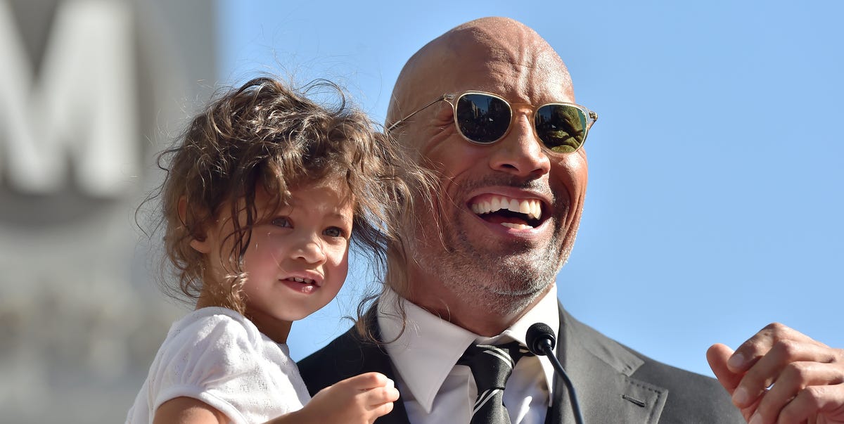 We Want to Live Inside This Moment Between The Rock and His Daughter