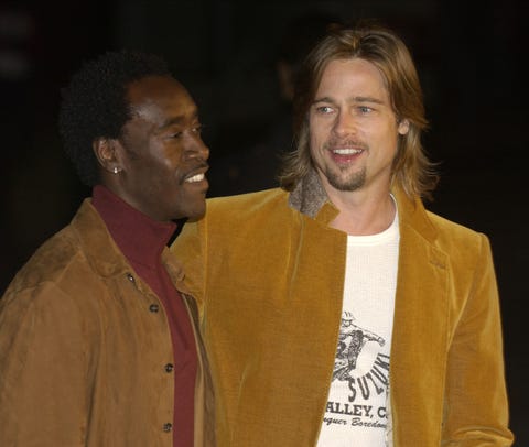 Cheadle, Pitt Tehlikeli Bir Aklın İtirafları Film galasında