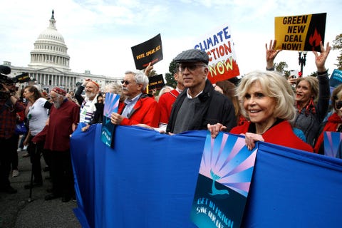 "Fire Drill Friday" Climate Change Protest