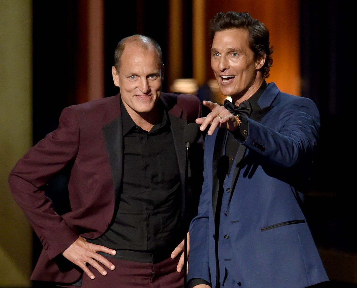 The joke that could be real: Matthew McConaughey and the possibility that Woody Harrelson is his real brother