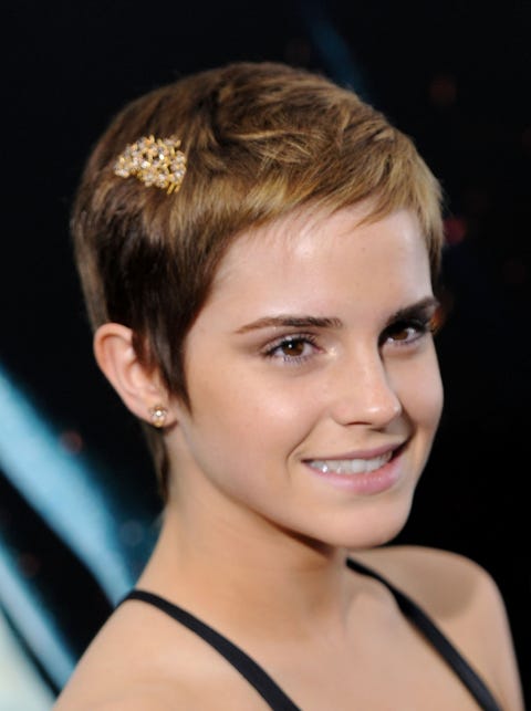 emma watson's pixie cut﻿