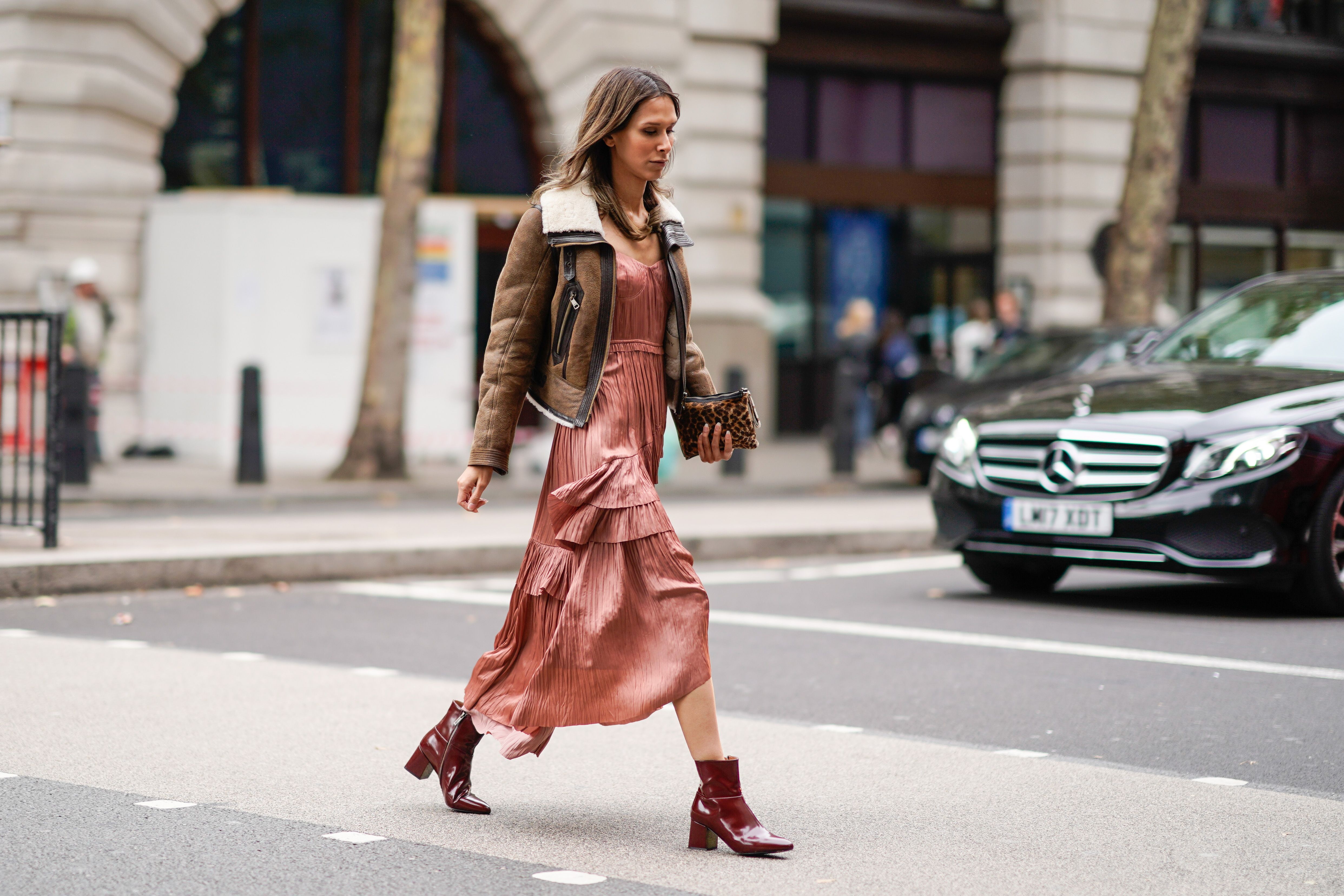 dressy dress with boots