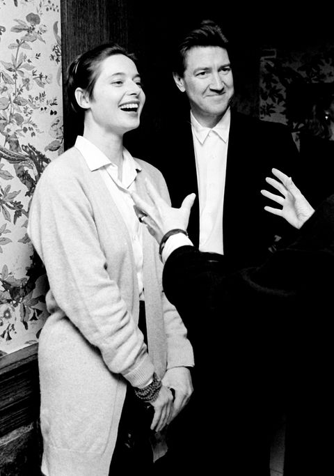 Isabella Rossellini and David Lynch were a couple from 1986 to 1990.
