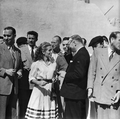 josette day at the first cannes film festival in 1946