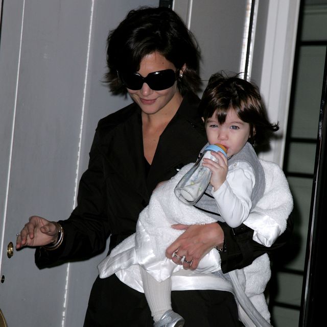 katie holmes, tom cruise and suri cruise sighting in new york city   october 20, 2007