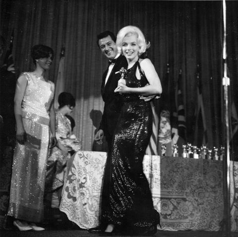 marilyn monroe at the 1962 golden globes﻿