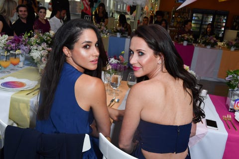 Meghan Markle and Jessica Mulroney meghan markle and jessica mulroney
