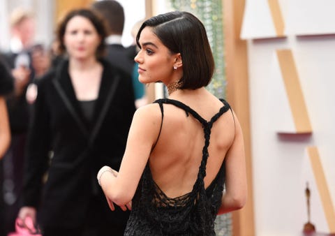 USA-Entertainment-Movie-Oscar-Arrival Rachel Zegler in the 2022 Oscar