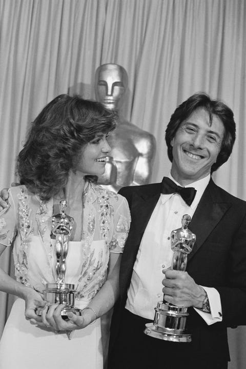 sally field and dustin hoffman at the oscars - sally field photos