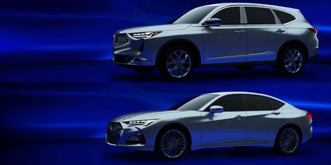 Photos Of The Next Gen Acura Mdx And Tlx Have Leaked In The