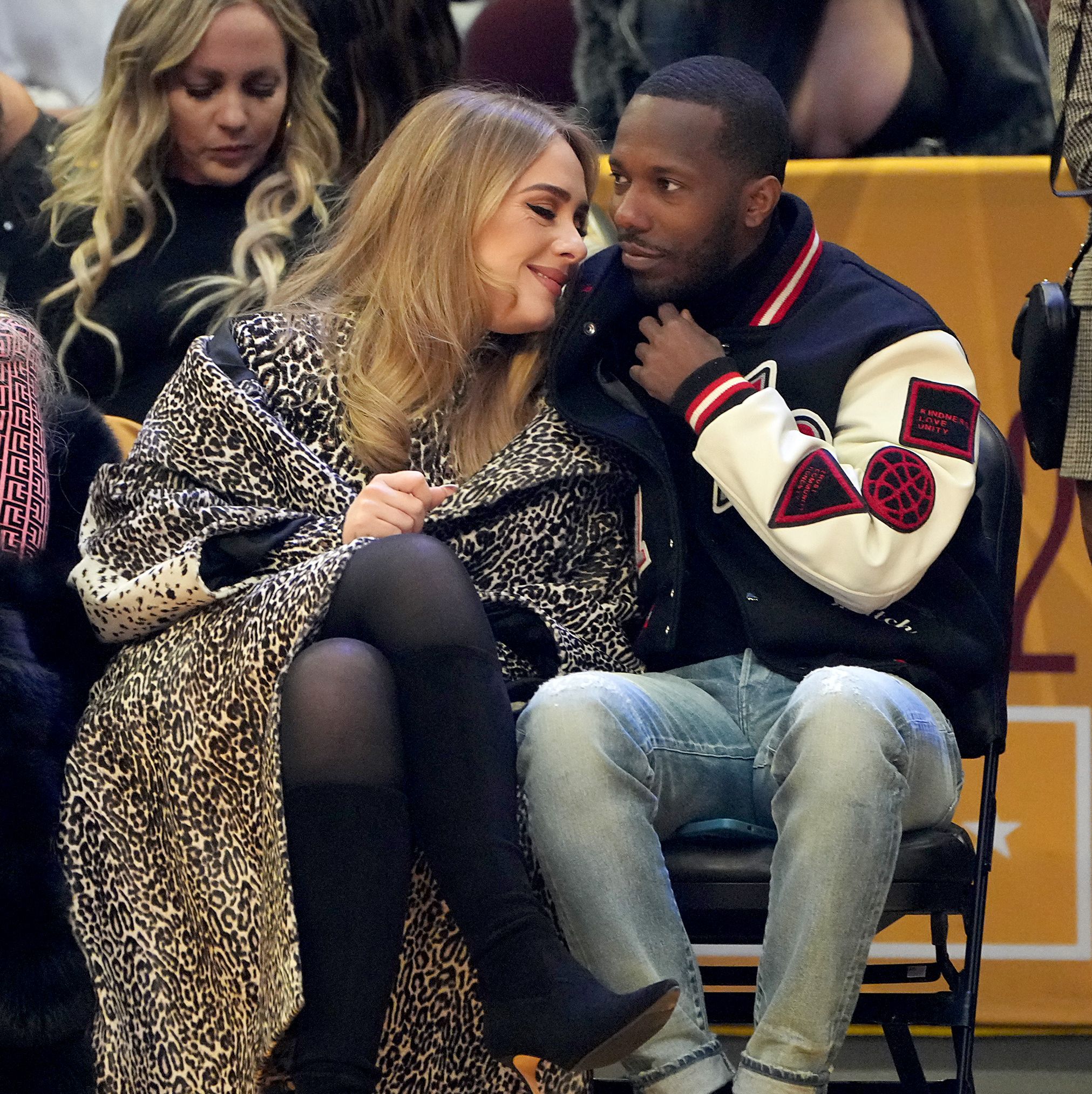 Adele and Rich Paul Were Spotted Looking So in Love at the NBA All-Star Game