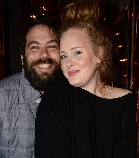 Adele and Simon Konecki in 2013