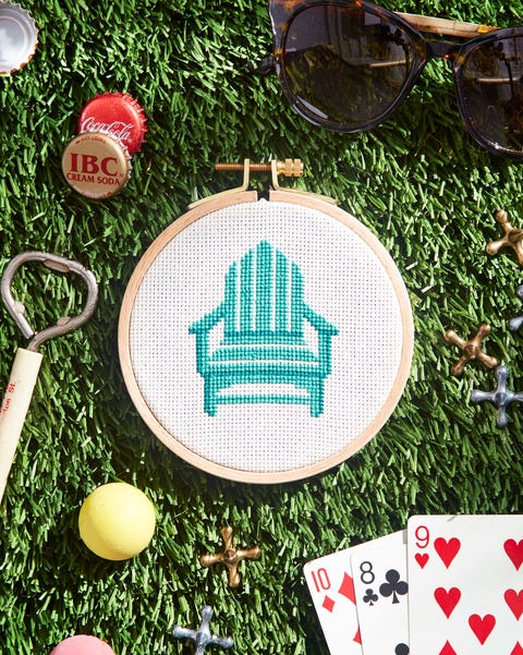 adirondack chair cross-stitch adirondack chair cross stitch