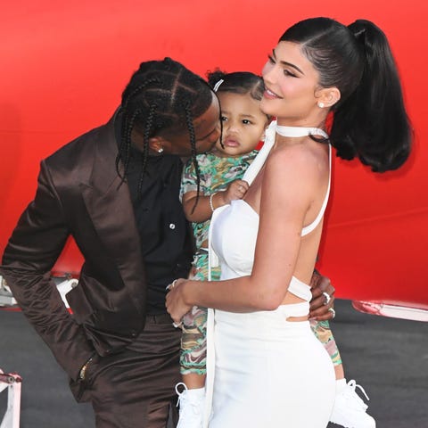 kylie jenner travis split