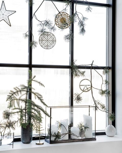 adornos de navidad para la ventana