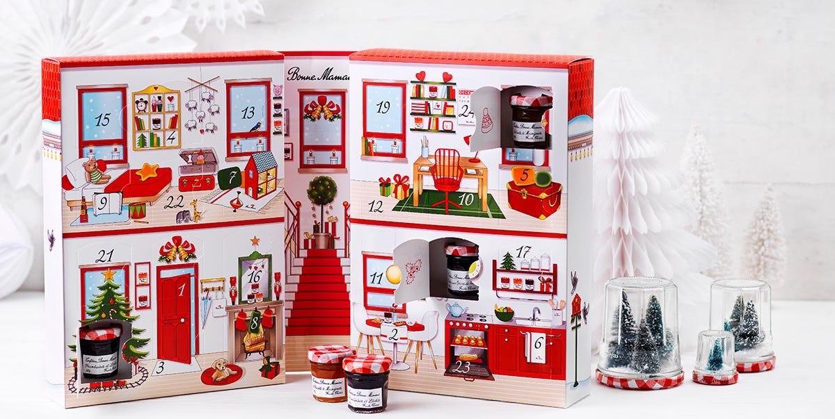 Bonne Maman's jam advent calendar is adorable