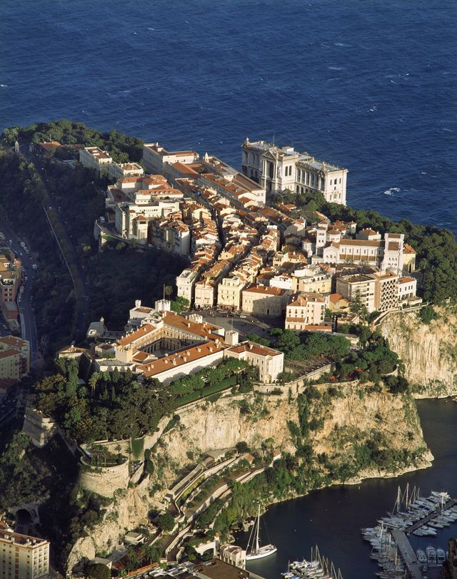aerial view of monte carlo