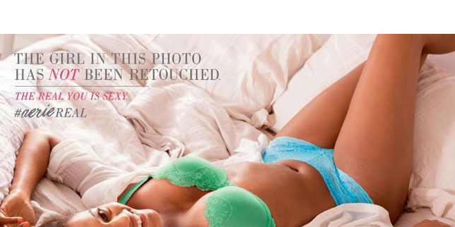 What A Lingerie Model Looks Like Without Photoshop
