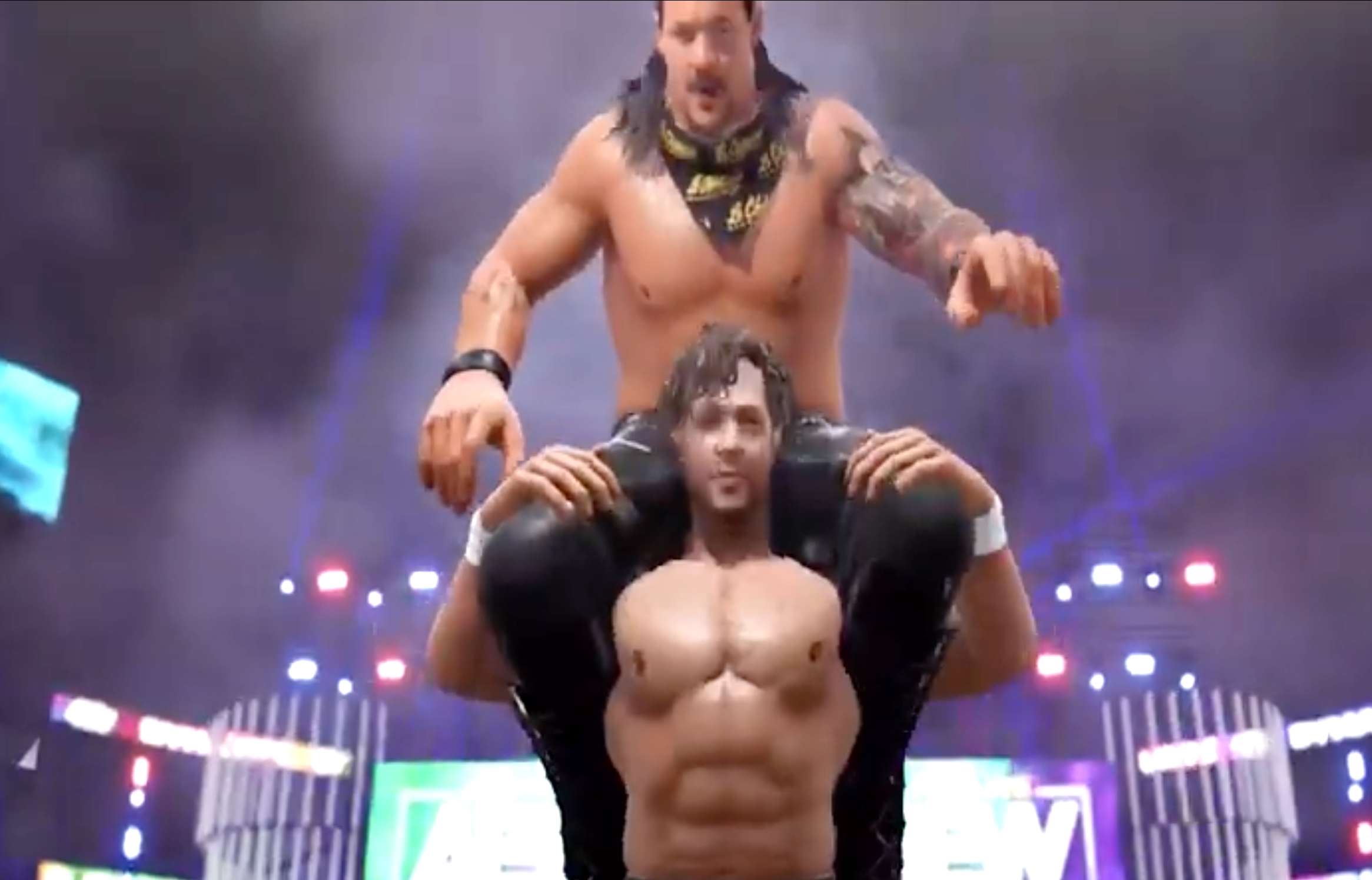 aew wrestling ps4 game