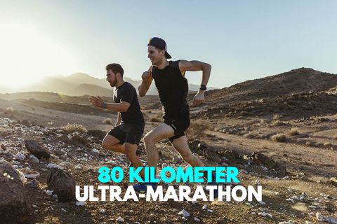 16-weken schema voor een 80 km ultramarathon