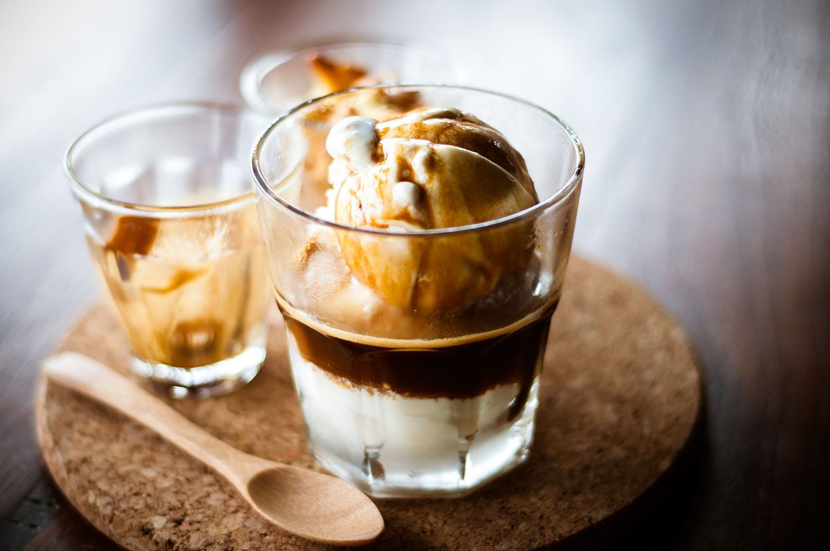 spreken Voorbijgaand Christus IJs in de vriezer? Maak een supersnelle affogato!