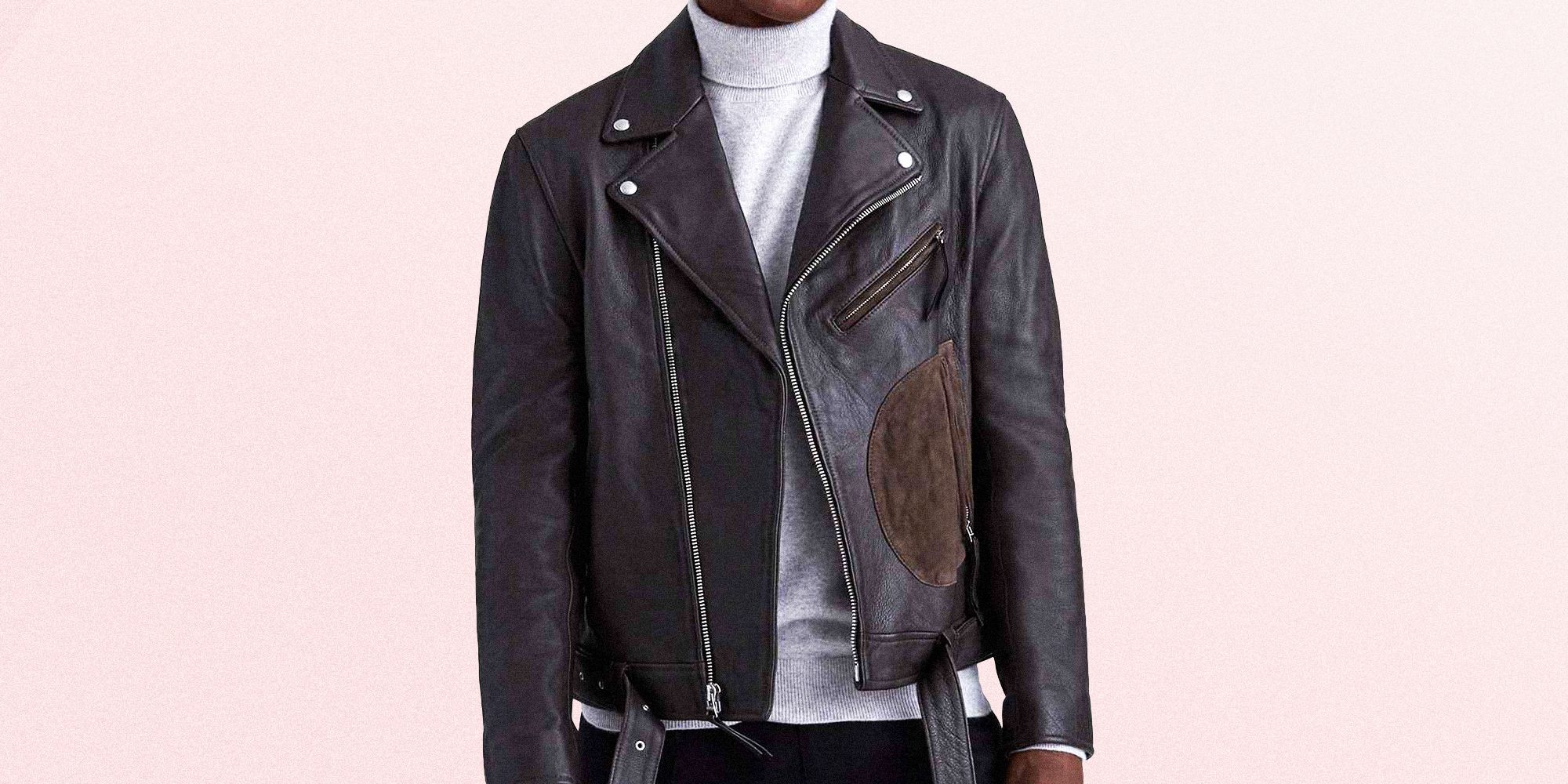 zara man leather jacket prices