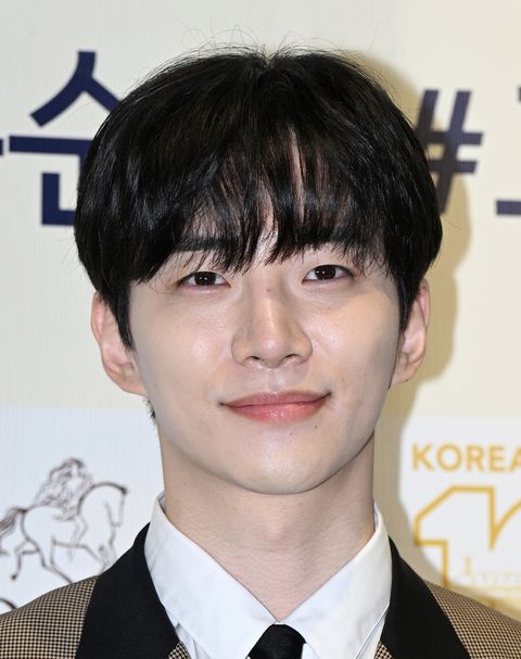 junho of 2pm attends the godiva photocall event at godiva samsung town on april 13th in seoul, south korea photoosen
