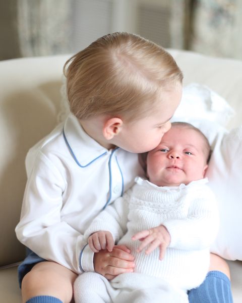 princess charlotte with prince george
