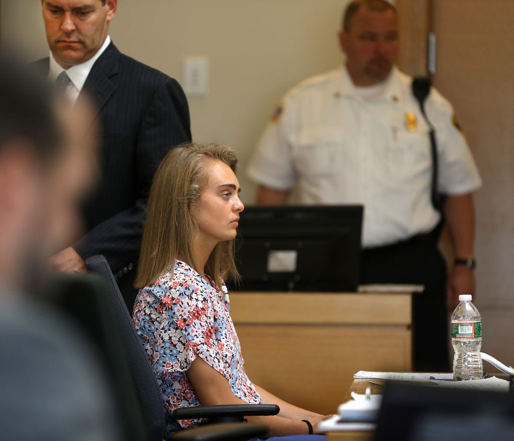 Juicio por suicidio por mensajes de texto de Michelle Carter