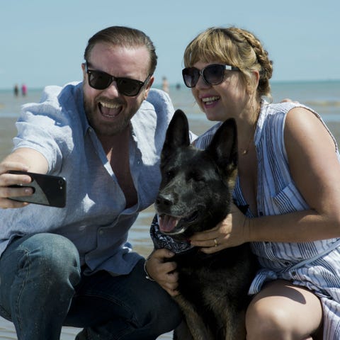 After Life on Netflix: Ricky Gervais, Kerry Godliman After Life on Netflix: Ricky Gervais, Kerry Godliman
