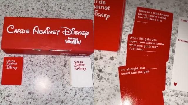 You Can Buy A Disney Themed Cards Against Humanity Game