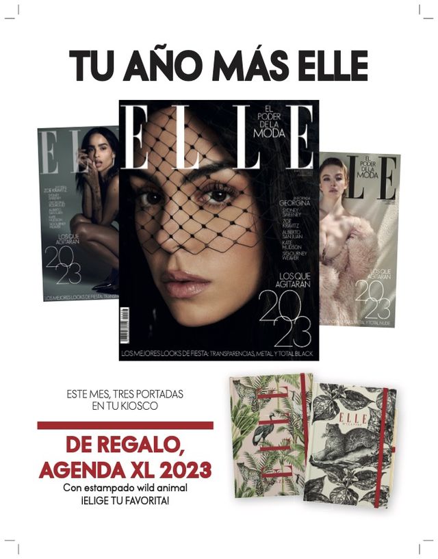regalos Revistas enero 2023 elle enero 2023