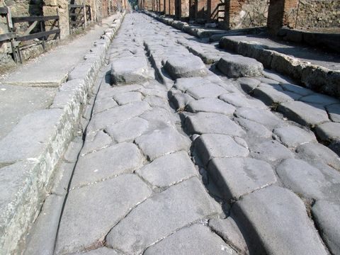streets of pompeii