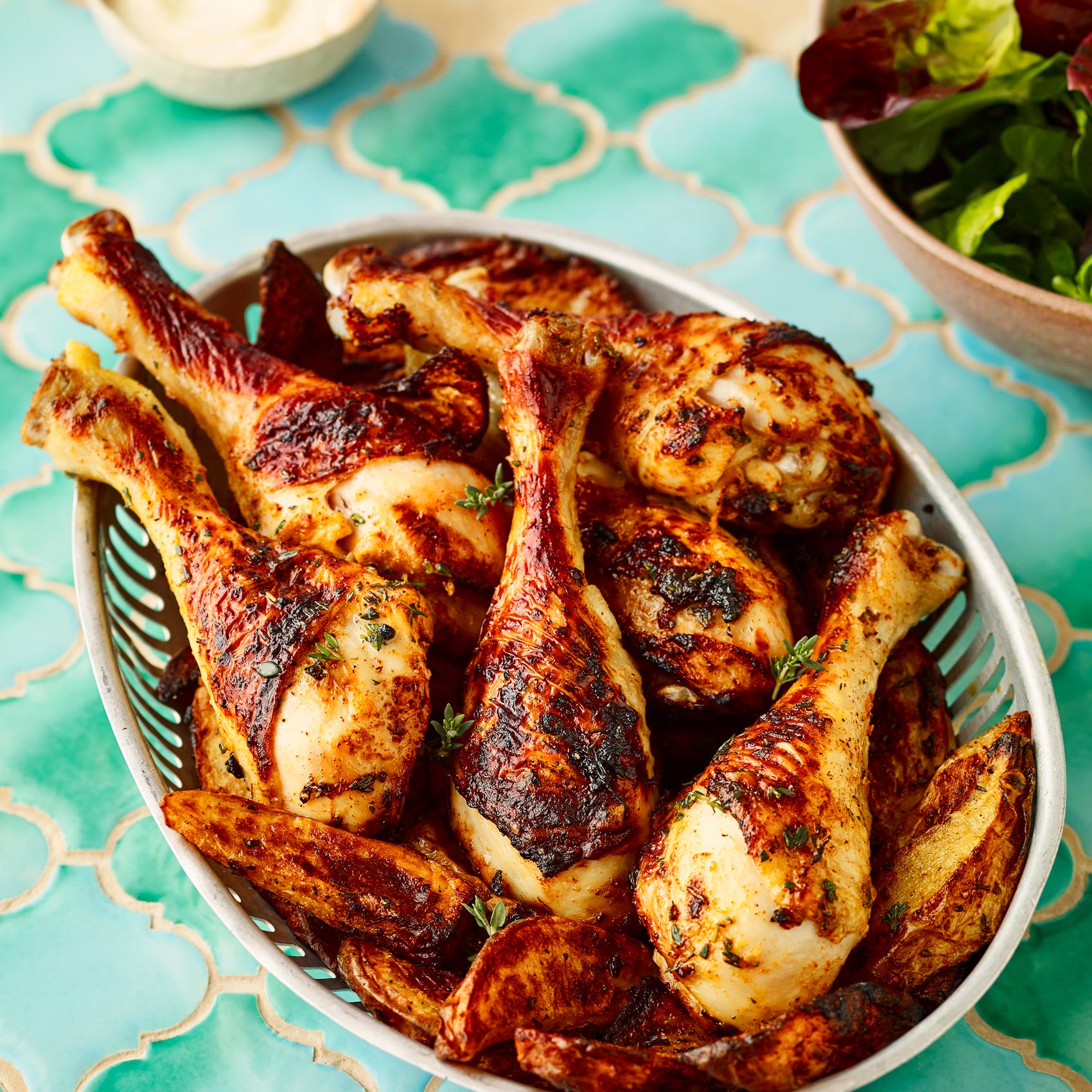 Chicken tray bake recipe - Spanish-style Chicken traybake