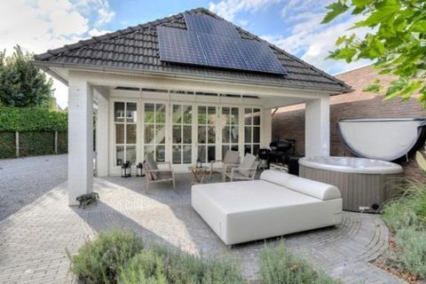 guesthouse with private jacuzzi and sauna vakantiehuisje wellness, hoolstraat 86a, 4847 ad teteringen, nederland