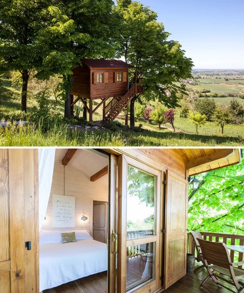 Airbnb treehouse Italy