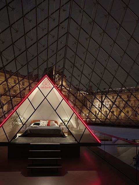 You can now spend a night inside the Louvre in Paris thanks to Airbnb