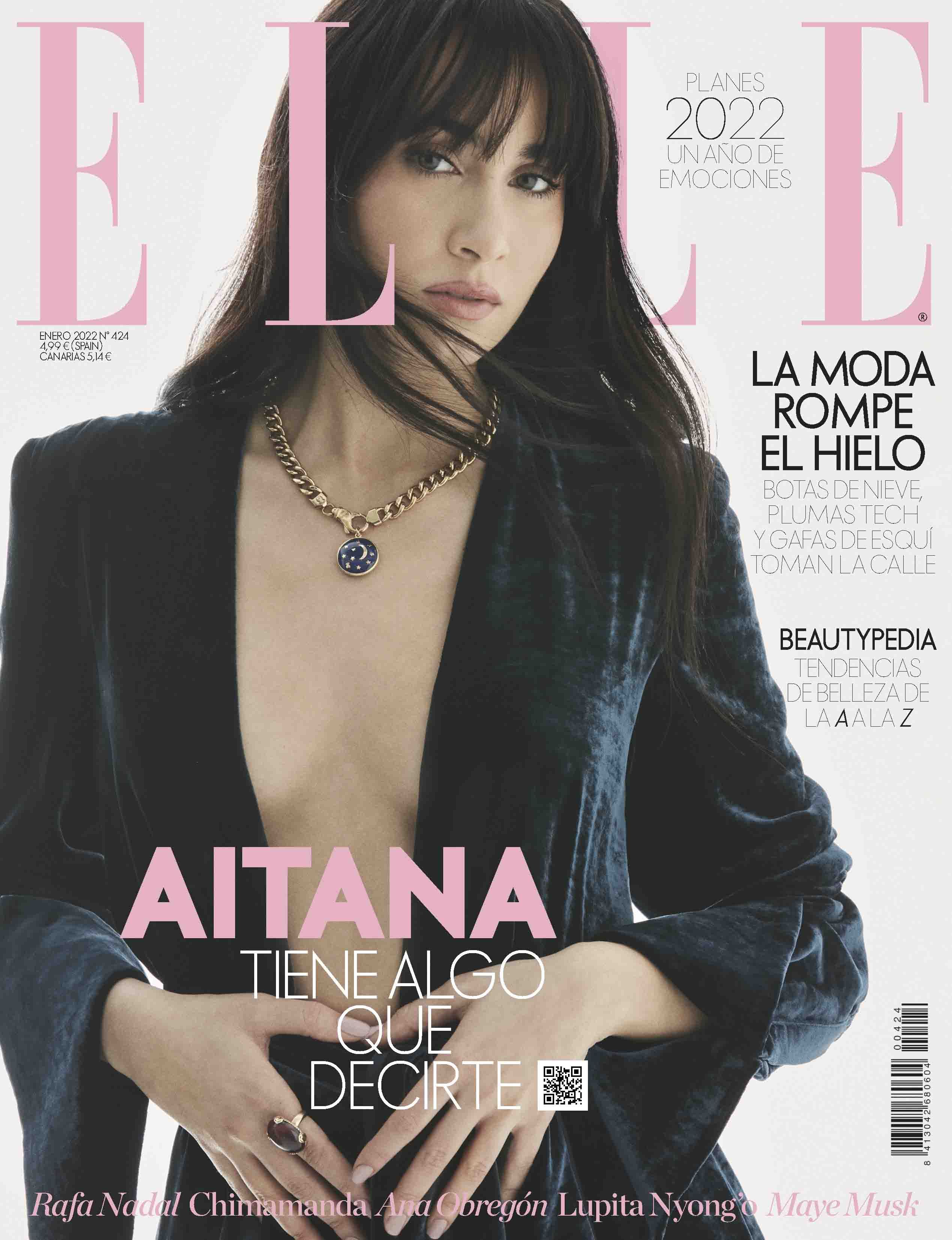 Aitana, espectacular portada de ELLE Enero