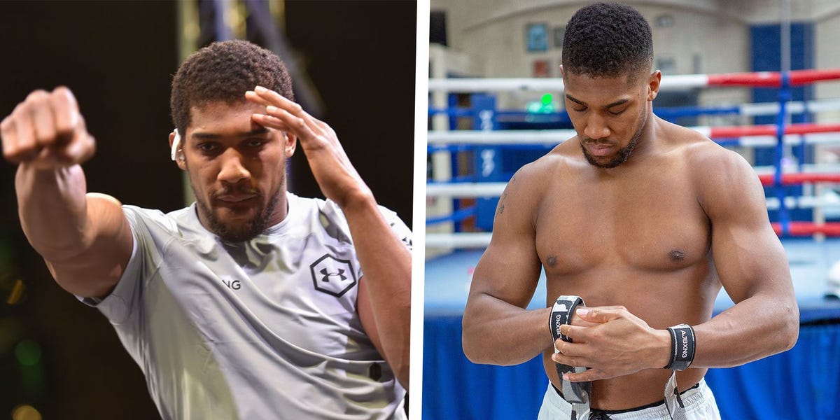 Joshua Ruiz Anthony Joshua Shows Transformation For Clash On The Dunes