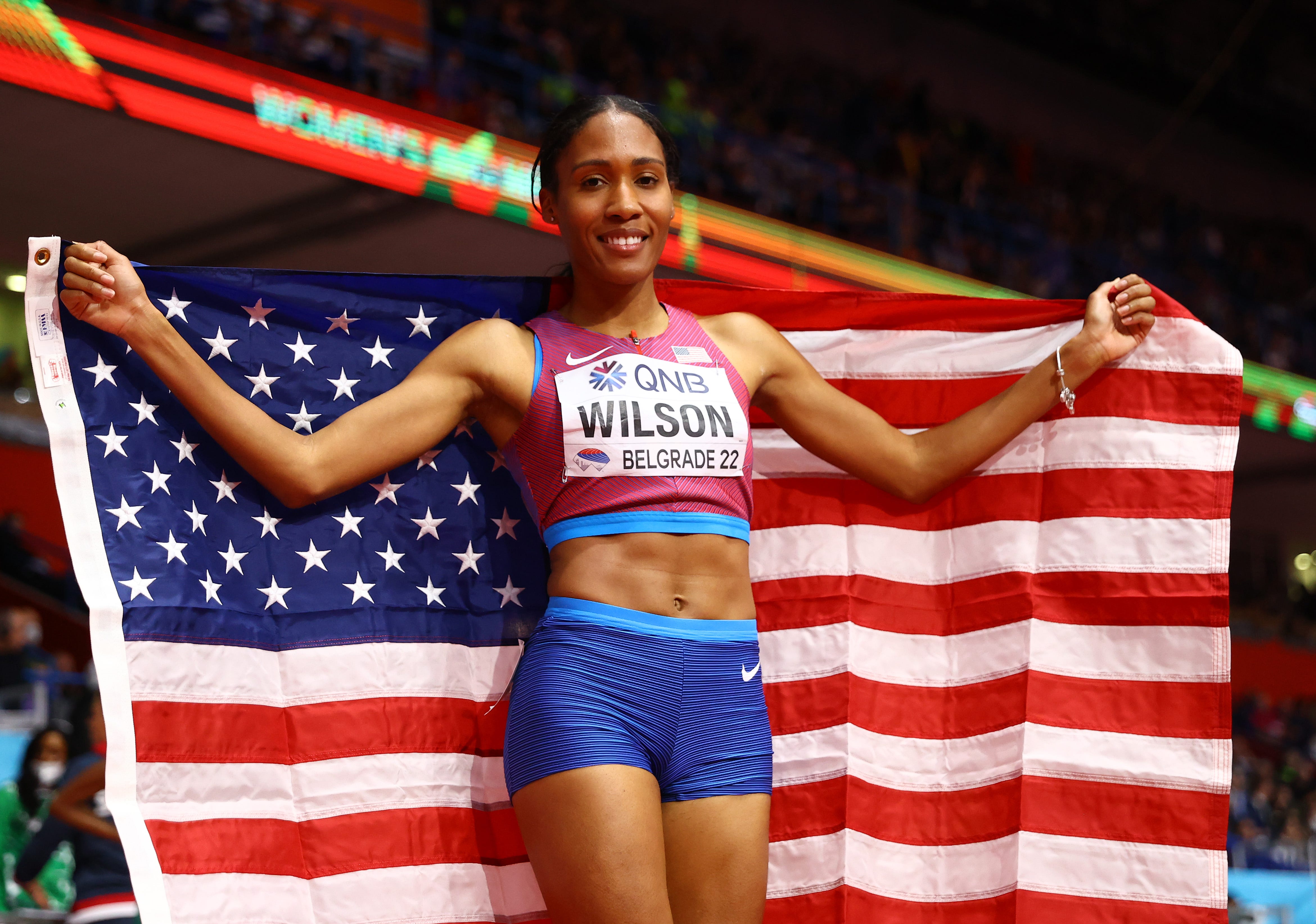 Ajee’ Wilson Finally Gets Her Gold Medal at the 2022 World Indoor Championships