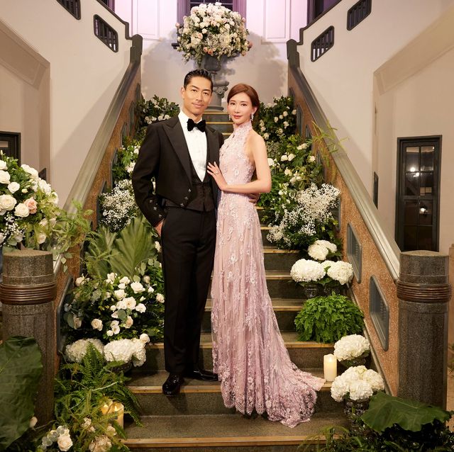 林志玲 陳妍希 Angelababy 夢幻白婚紗之外女星少不了的一件中式結婚禮服