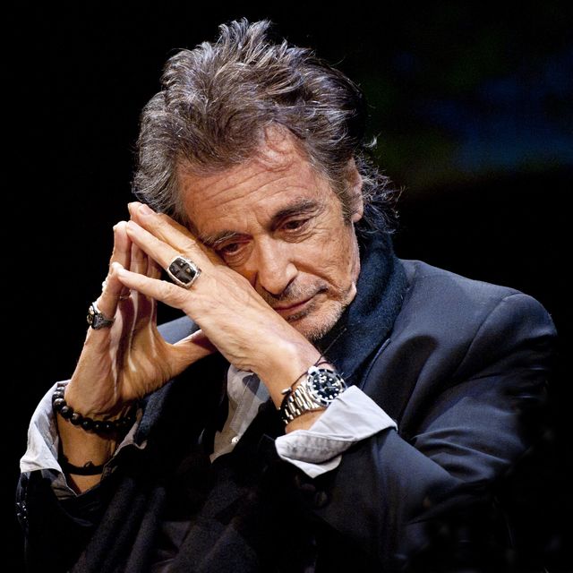 london, england   may 22  editors note image has been digitally manipulated actor al pacino during an evening with al pacino at eventim apollo on may 22, 2015 in london, england  photo by eamonn m mccormackgetty images