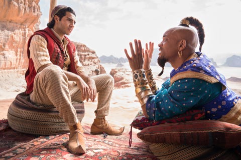 Aladdin, Will Smith, Mena Massoud, Genie Aladdin, Will Smith, Mena Massoud, Genie