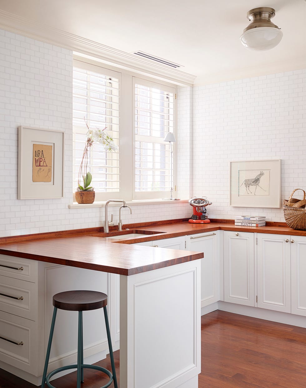 kitchen design subway tile