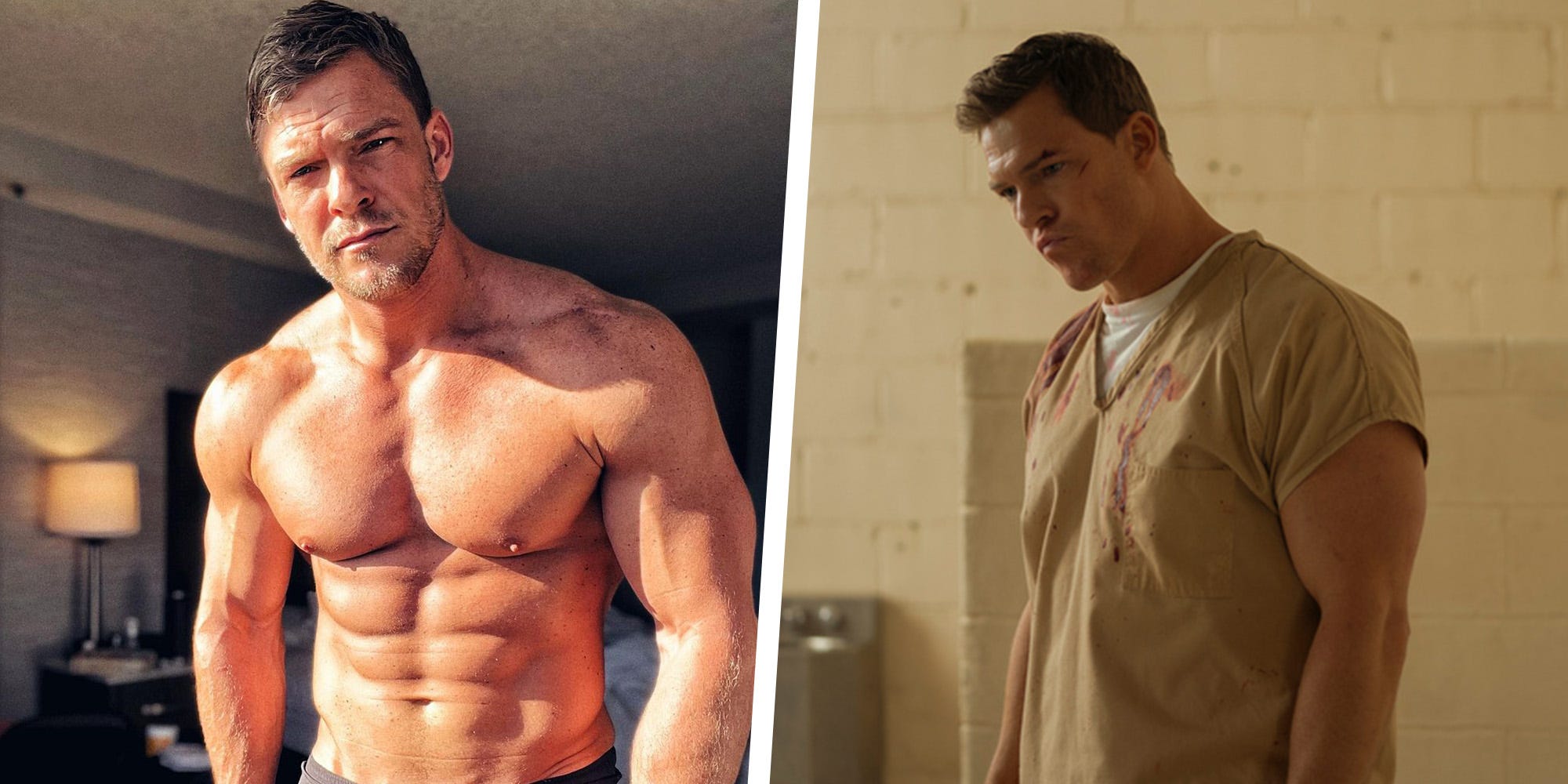 5 Bodyweight Exercises 'Reacher' Star Alan Ritchson Uses to Build Action-Hero Muscle