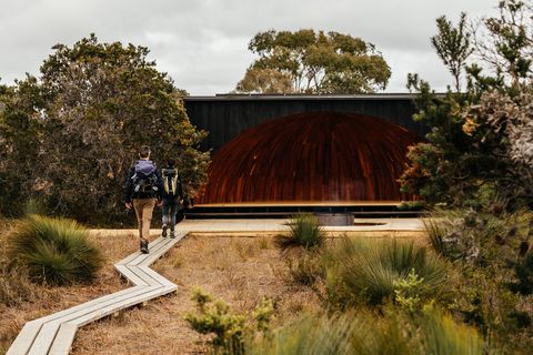 Refugio wukalina en tasmania para excursionistas