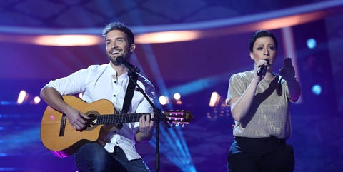 maria villalon-tu cara me suena-pablo alboran María Villalón gana tu cara me suena con pablo alboran