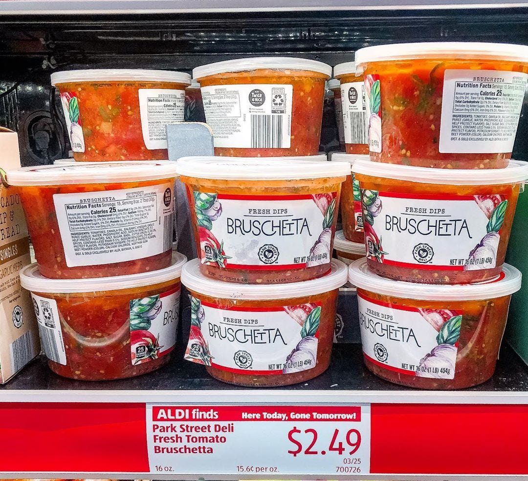 Aldi’s New Bruschetta Dip Is Already Beloved By Fans